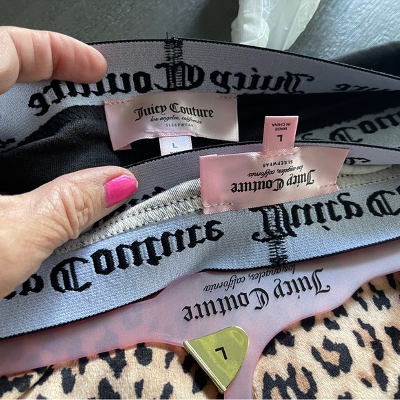 NWT 2 pkg Juicy Couture Sleep-ware Sz L - Picture 12 of 13